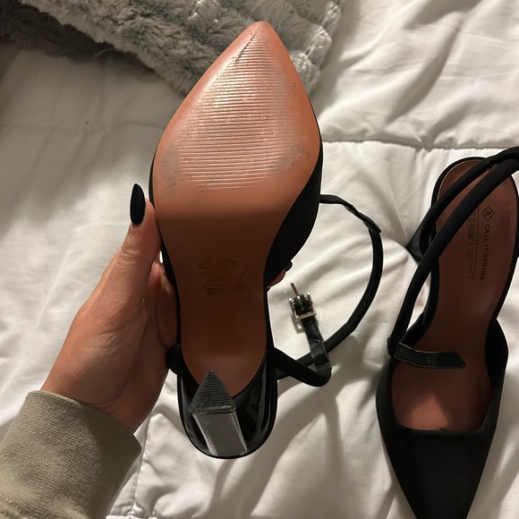 Call it spring black heels - Picture 4 of 8